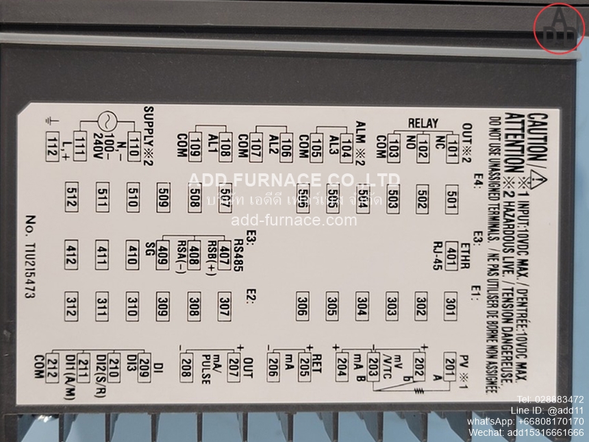 Yokogawa UT55A-NNN-11-UN/RT/ET3 (3)